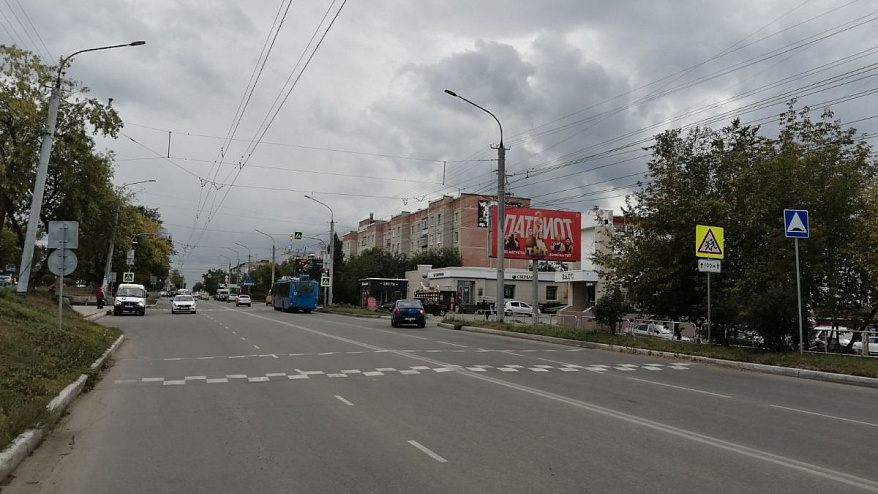 Фотография рекламного носителя, тип: Билборд 3x6, адрес: 8 Марта ул., д.122, Миасс, Челябинская область, Россия. Сторона A №200535
