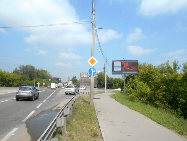 Фотография рекламного носителя, тип: Билборд 3x6, адрес: Трактовая ул., Иркутский мост, развязка, Иркутск, Иркутская область, Россия. Сторона А1 №673760