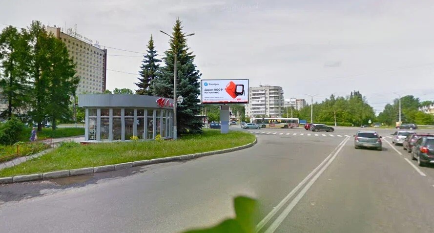 Фотография рекламного носителя, тип: Билборд 3x6, адрес: Чайковского ул. X Красноармейской ул. X имени Адмирала М.П. Лазарева пл., Владимир, Владимирская область, Россия. Сторона B1-B10 №1329822