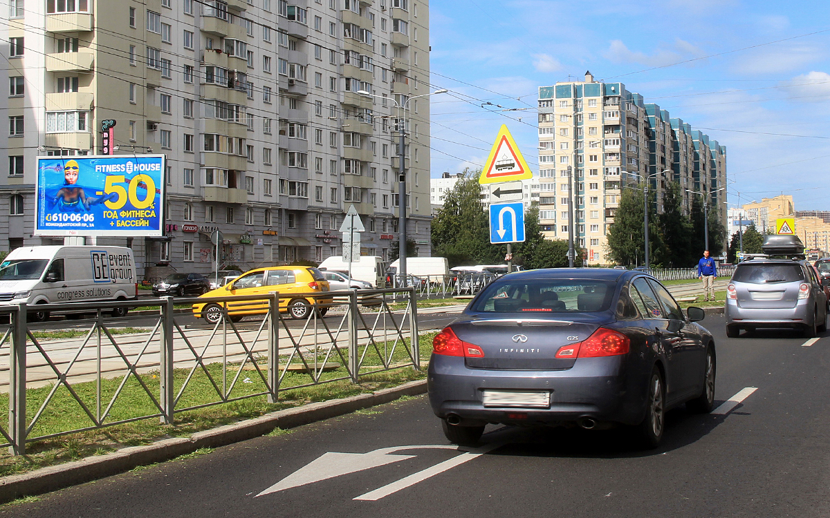 Фотография рекламного носителя, тип: Билборд 3x6, адрес: Авиаконструкторов пр-т., д.18, Санкт-Петербург, Россия. Сторона Б №170597