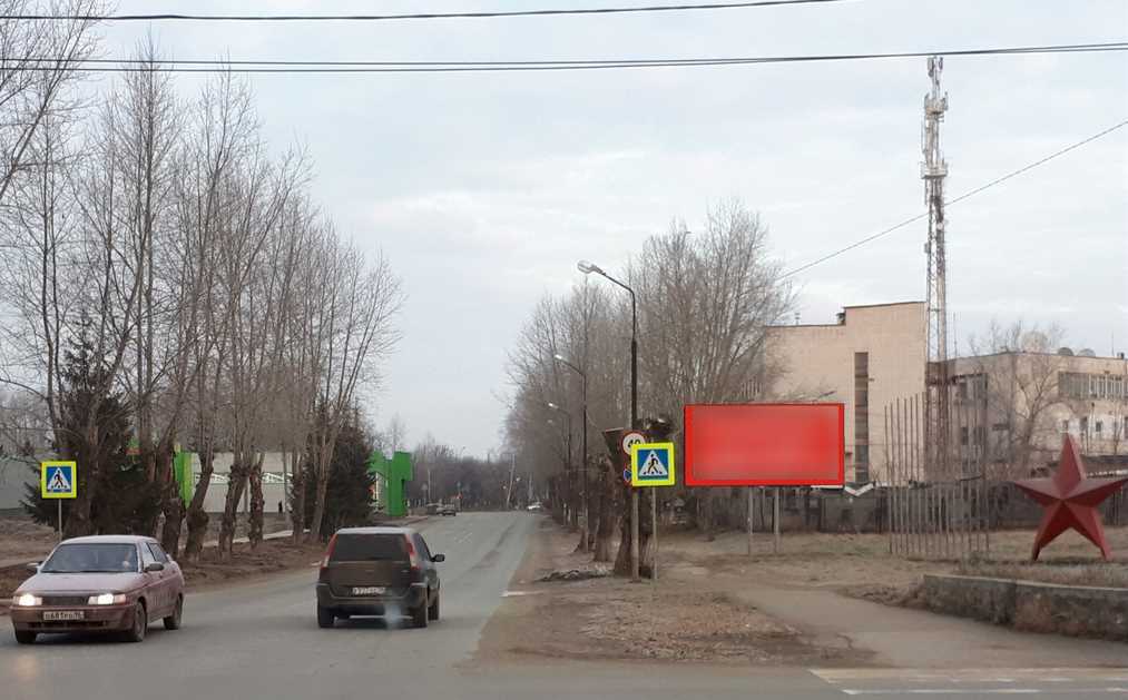 Фотография рекламного носителя, тип: Билборд 3x6, адрес: Ленинаул., д.1, Верхняя Салда, Свердловская область, Россия. Сторона А №1331623