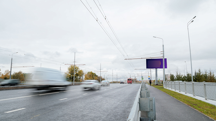 Фотография рекламного носителя, тип: Билборд 3x6, адрес: Гвардейская ул., д.53, Казань, Республика Татарстан, Россия. Сторона A1-А10 №231988