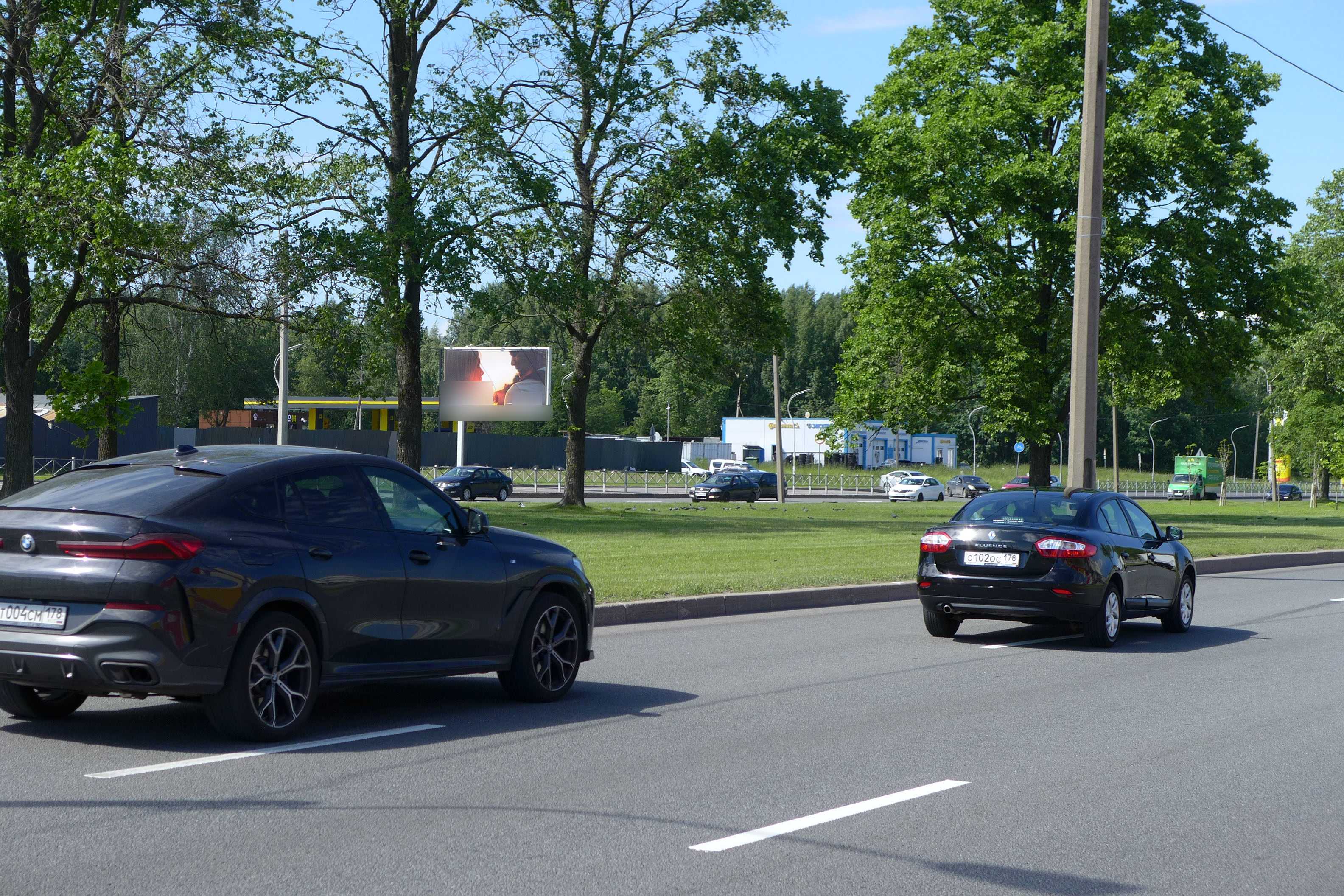 Фотография рекламного носителя, тип: Билборд 3x6, адрес: Руставели ул., д.40, Санкт-Петербург, Россия. Сторона Б №637404