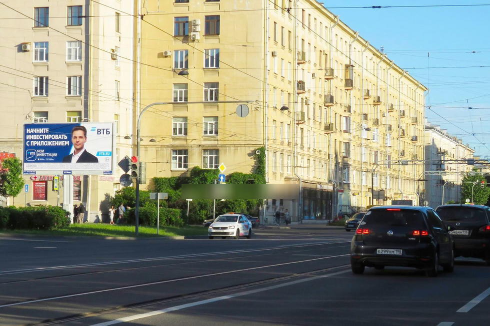 Фотография рекламного носителя, тип: Билборд 3x6, адрес: Ленсовета ул. Х Типанова ул., д.7, Санкт-Петербург, Россия. Сторона Б1 №121219