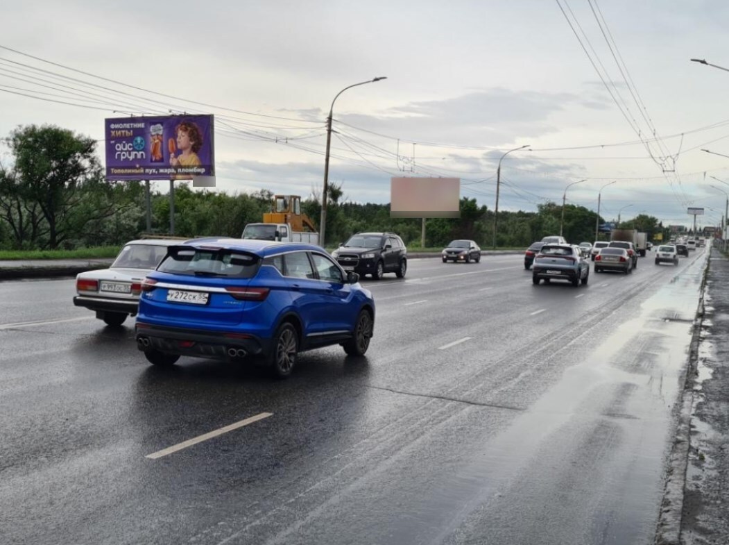 Фотография рекламного носителя, тип: Билборд 3x6, адрес: Ленинградский пр-т., ООТ "Парк Победы", Омск, Омская область, Россия. Сторона В №1009786