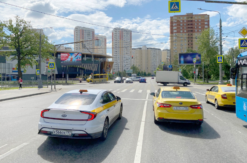 Фотография рекламного носителя, тип: Билборд 3x6, адрес: Атласова ул. Х Никитина ул., поз.1, Московский, Московская область, Россия. Сторона Б1 №813844