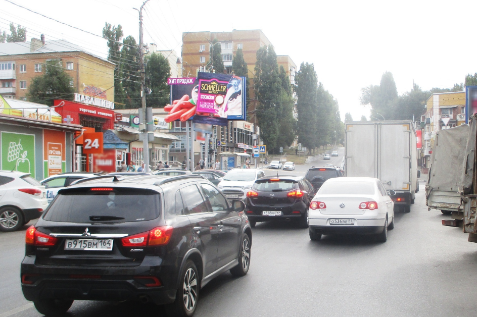 Фотография рекламного носителя, тип: Билборд 3x6, адрес: Навашина ул., поз.1, Саратов, Саратовская область, Россия. Сторона Б №156864