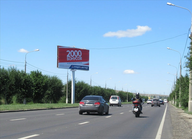 Фотография рекламного носителя, тип: Билборд 3x6, адрес: Лазоревая ул., в районе поворота на ул.Бобровская, Волгоград, Волгоградская область, Россия. Сторона А1 №111319