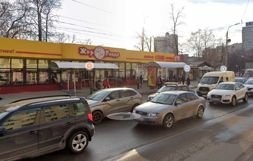 Фотография рекламного носителя, тип: Остановка 1.8x1.2, адрес: Герцена ул., д.2Д, Орел, Орловская область, Россия. Сторона B №1328358