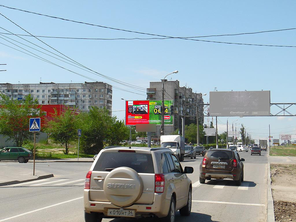 Фотография рекламного носителя, тип: Билборд 3x6, адрес: Землячки ул. Х 30-летия Победы б-р., Волгоград, Волгоградская область, Россия. Сторона B №83139