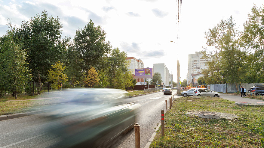 Фотография рекламного носителя, тип: Билборд 3x6, адрес: Четаева ул., при движении от ул.Фатыха Амирхана в сторону ул.Нигматуллина, Казань, Республика Татарстан, Россия. Сторона B №679048