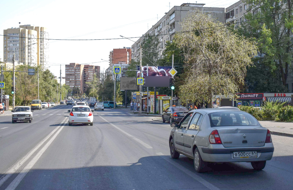Фотография рекламного носителя, тип: Билборд 3x6, адрес: Добровольского ул., д.5/7, Ростов-на-Дону, Ростовская область, Россия. Сторона А №841588