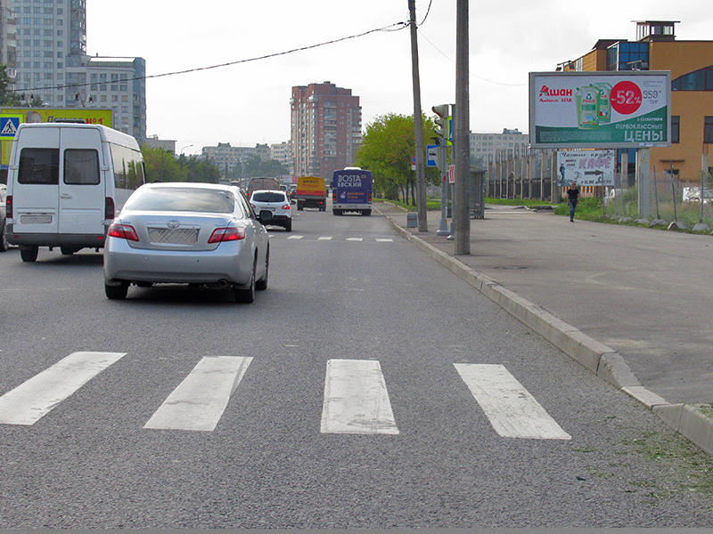 Фотография рекламного носителя, тип: Билборд 3x6, адрес: Димитрова ул., д.32, Санкт-Петербург, Россия. Сторона А №165791