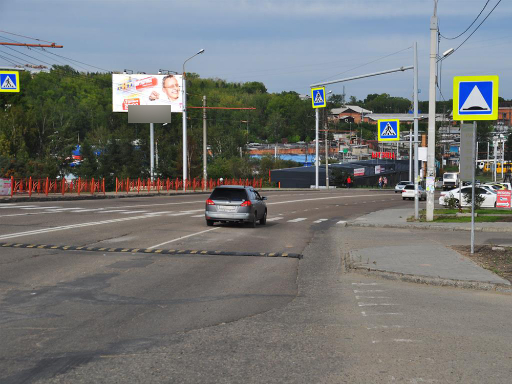 Фотография рекламного носителя, тип: Билборд 3x6, адрес: Университетский мкр-н., Иркутск, Иркутская область, Россия. Сторона B №85433