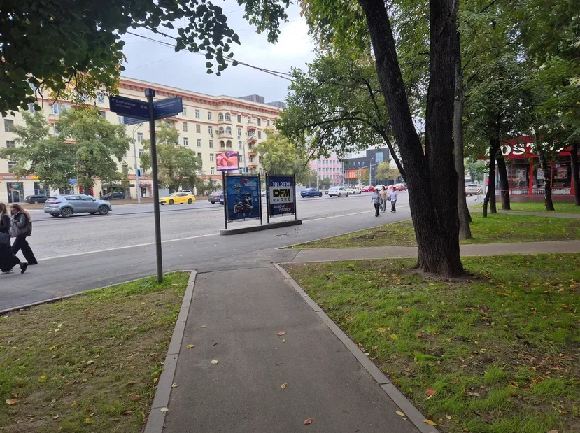 Фотография рекламного носителя, тип: Афиша 1.75x1.8, адрес: Бутырская ул., д.91, стенд 1, Москва, Россия. Сторона B №865074