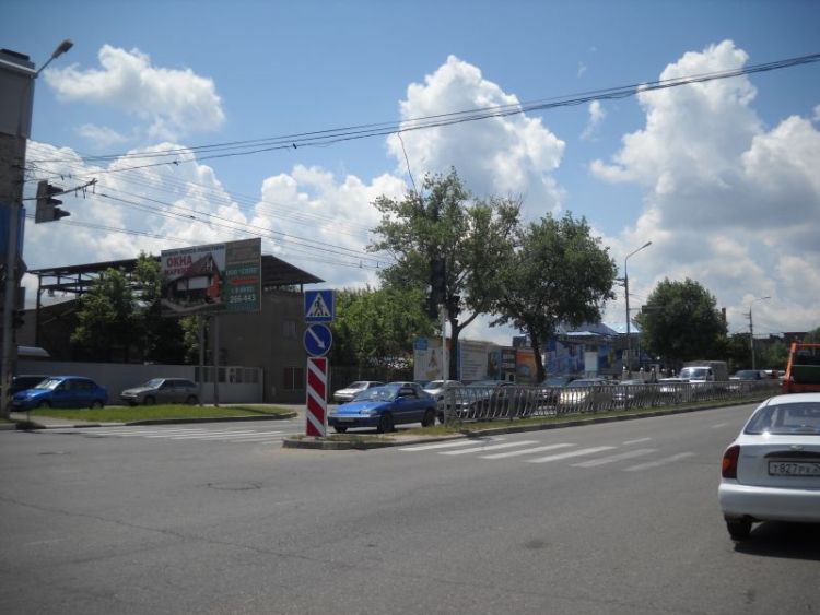 Фотография рекламного носителя, тип: Билборд 3x6, адрес: Старомарьевское ш. Х Селекционная ул., Ставрополь, Ставропольский край, Россия. Сторона B №216232