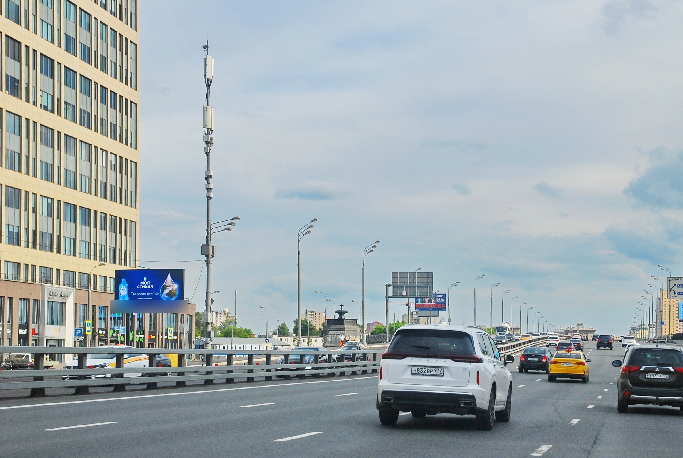 Фотография рекламного носителя, тип: Билборд 3x6, адрес: Мира пр-т., д.102, корп.1, Москва, Россия. Сторона Б1 №775835
