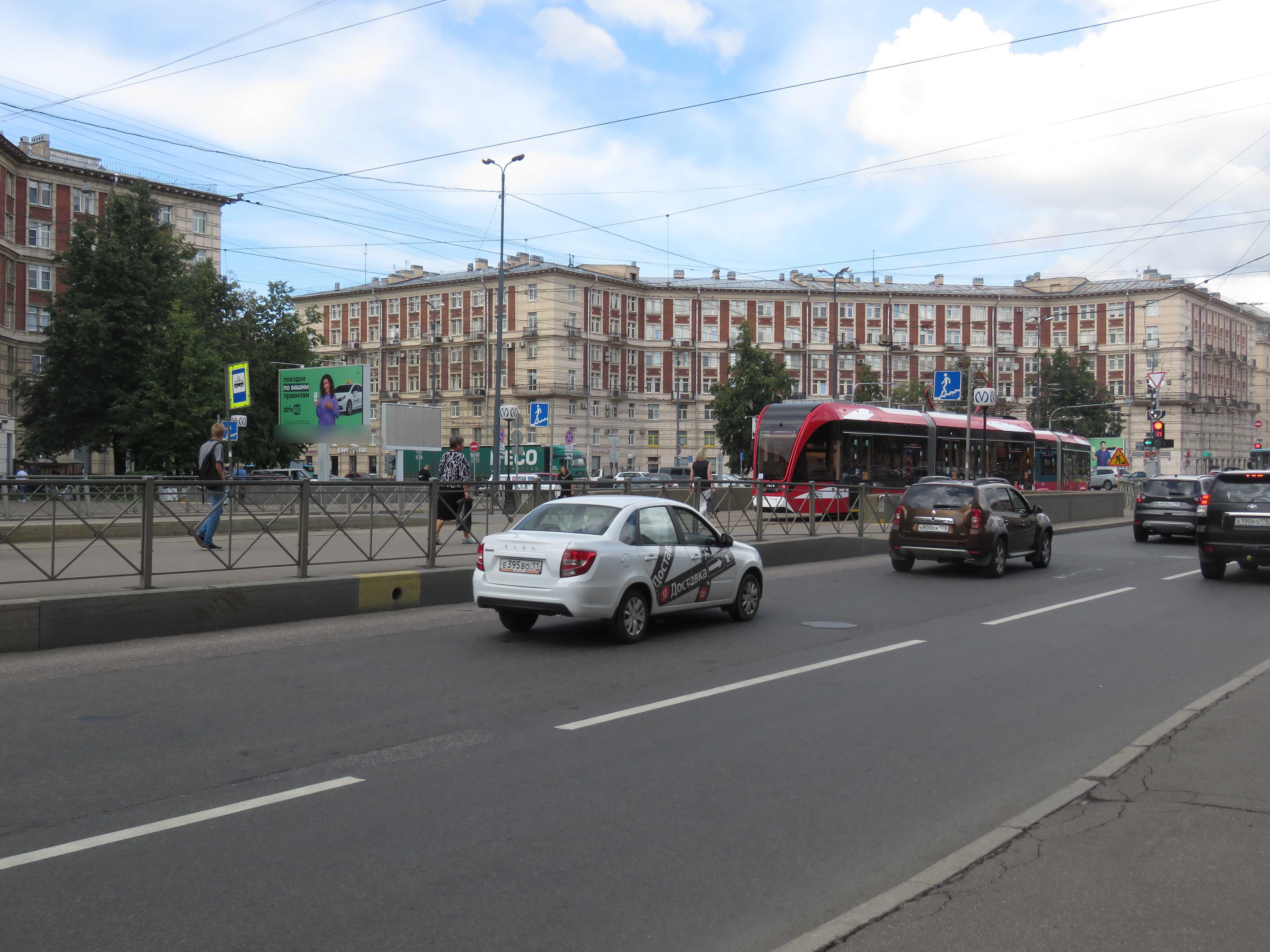 Фотография рекламного носителя, тип: Билборд 3x6, адрес: Заневская пл. Х Новочеркасский пр-т., д.43, Санкт-Петербург, Россия. Сторона Б №120150