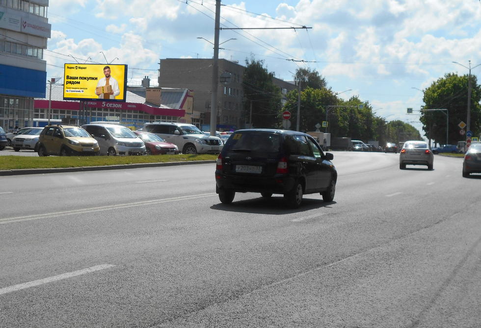 Фотография рекламного носителя, тип: Билборд 3x6, адрес: Егорова ул., д.8а, Владимир, Владимирская область, Россия. Сторона Б1 №154243