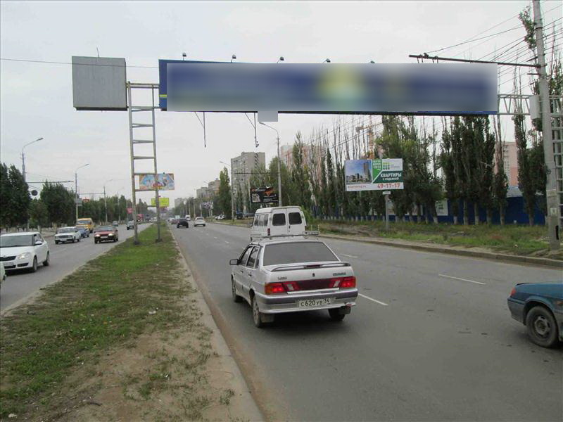 Фотография рекламного носителя, тип: Арка, адрес: 64-й Армии ул., д.141, Волгоград, Волгоградская область, Россия. Сторона А2 №111599