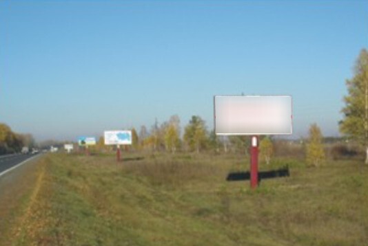 Фотография рекламного носителя, тип: Билборд 3x6, адрес: Чуйский тракт, 361 700м, слева, Бийск, Алтайский край, Россия. Сторона A №1373864
