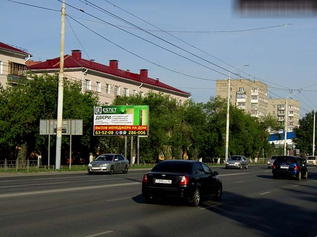 Фотография рекламного носителя, тип: Билборд 3x6, адрес: Красный Путь ул., д.135, Омск, Омская область, Россия. Сторона Б №197398