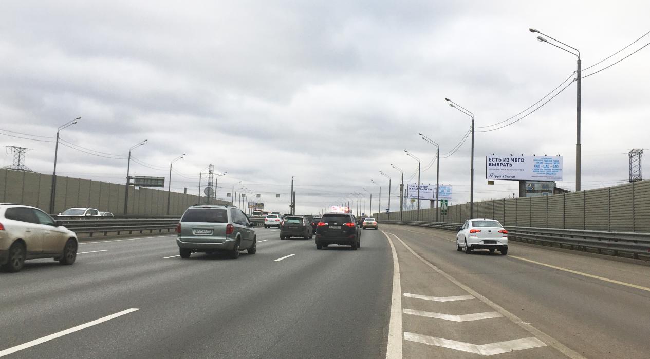 Фотография рекламного носителя, тип: Суперсайт 5x15, адрес: Новорижское ш., 21 450м, Красногорск, Московская область, Россия. Сторона A №62173