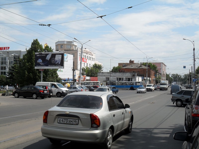 Фотография рекламного носителя, тип: Билборд 3x6, адрес: Добролюбова ул., д.6/4 Х Красной Армии ул., Курск, Курская область, Россия. Сторона B №230751