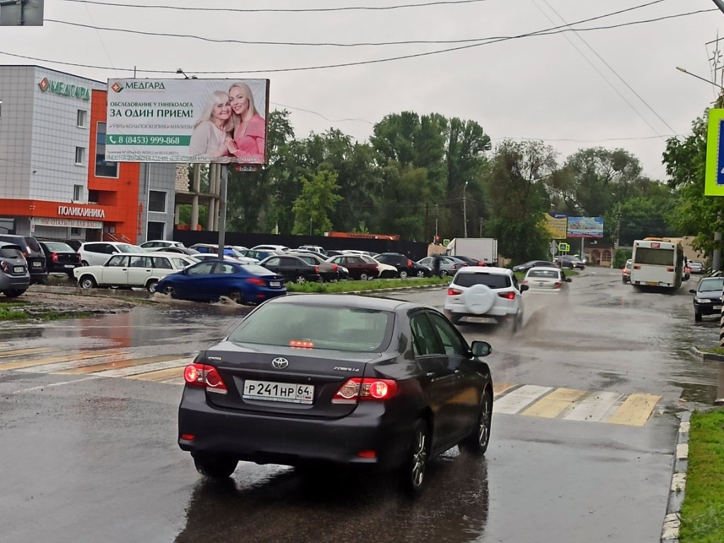 Фотография рекламного носителя, тип: Билборд 3x6, адрес: 148 Черниговской дивизии ул., Энгельс, Саратовская область, Россия. Сторона Б №1373892