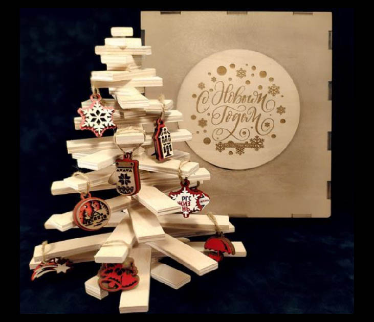 Настольная ёлка