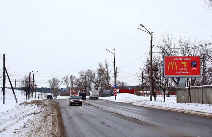 Фотография рекламного носителя, тип: Билборд 3x6, адрес: Безводная ул., д.1, Нижний Новгород, Нижегородская область, Россия. Сторона А №724781