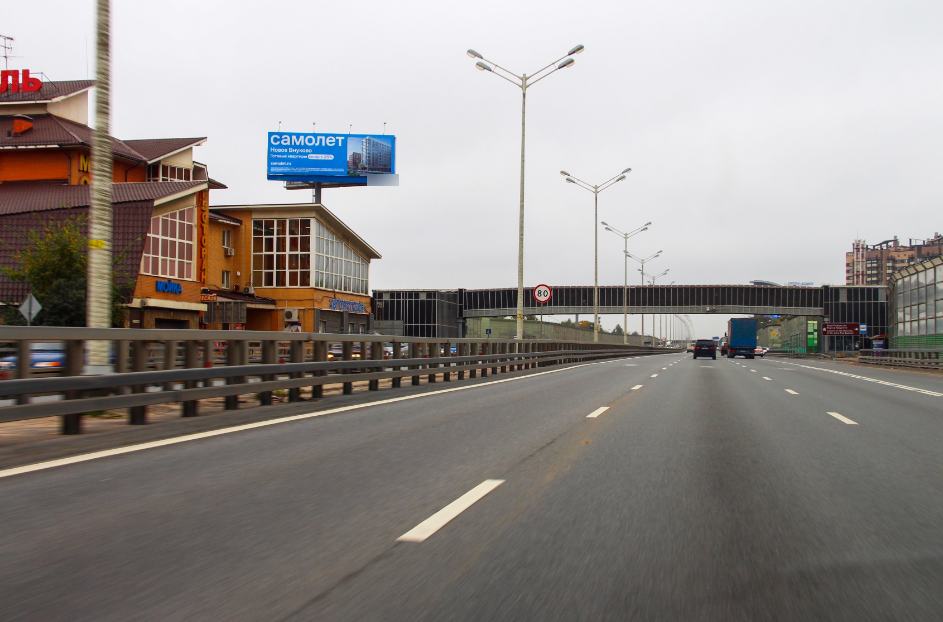 Фотография рекламного носителя, тип: Суперсайт 4x12, адрес: Минское ш., 29 645м, Одинцово, Московская область, Россия. Сторона Б №791773