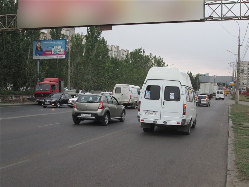 Фотография рекламного носителя, тип: Билборд 3x6, адрес: Героев Сталинграда ул., д.40, Волгоград, Волгоградская область, Россия. Сторона Б №111328