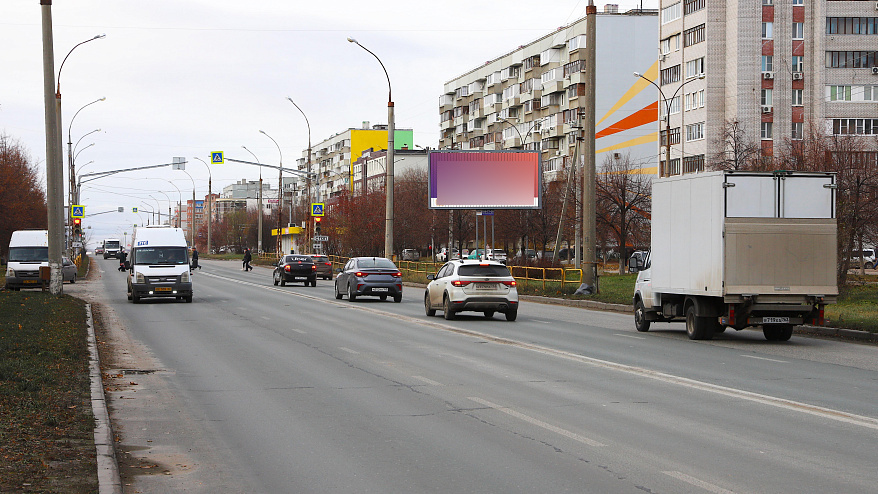 Фотография рекламного носителя, тип: Билборд 3x6, адрес: ул. 70 лет Октября, 20 кв., в районе д.16 а, Тольятти, Самарская область, Россия. Сторона A1-А3 №1329649