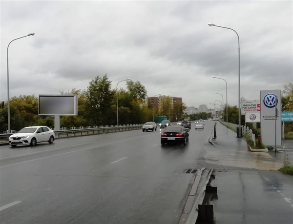 Фотография рекламного носителя, тип: Билборд 3x6, адрес: 2-я Луговая ул., поз. 2, Тюмень, Тюменская область, Россия. Сторона Б №90493