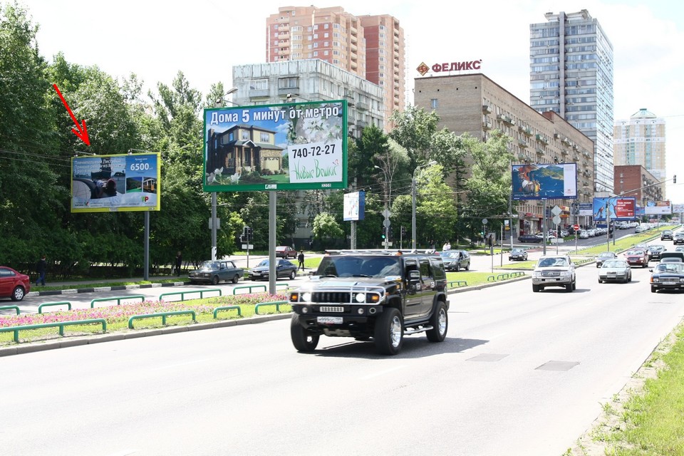 Фотография рекламного носителя, тип: Билборд 3x6, адрес: Вернадского пр-т., д.21, корп.2, Москва, Россия. Сторона В №93300