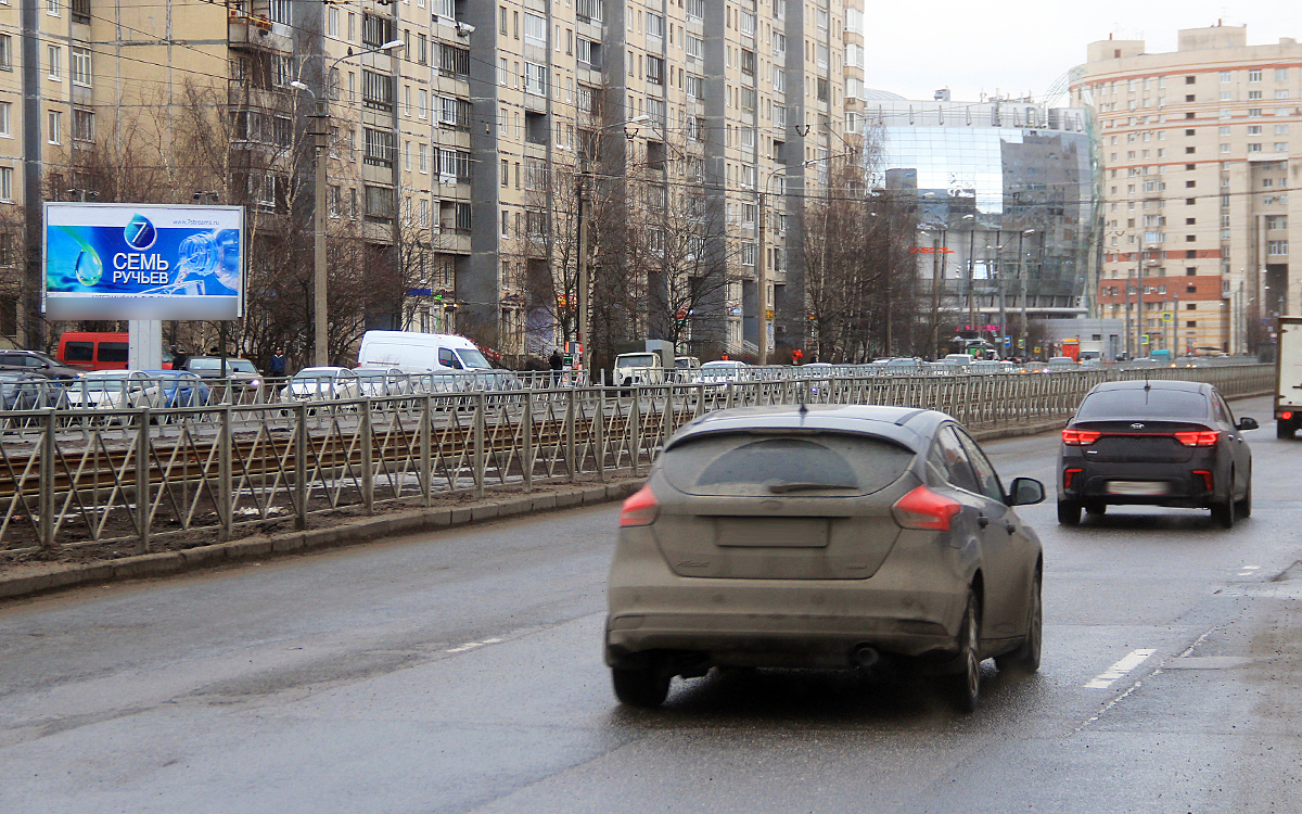 Фотография рекламного носителя, тип: Билборд 3x6, адрес: Ильюшина ул., д.3, корп.1, Санкт-Петербург, Россия. Сторона B №171160