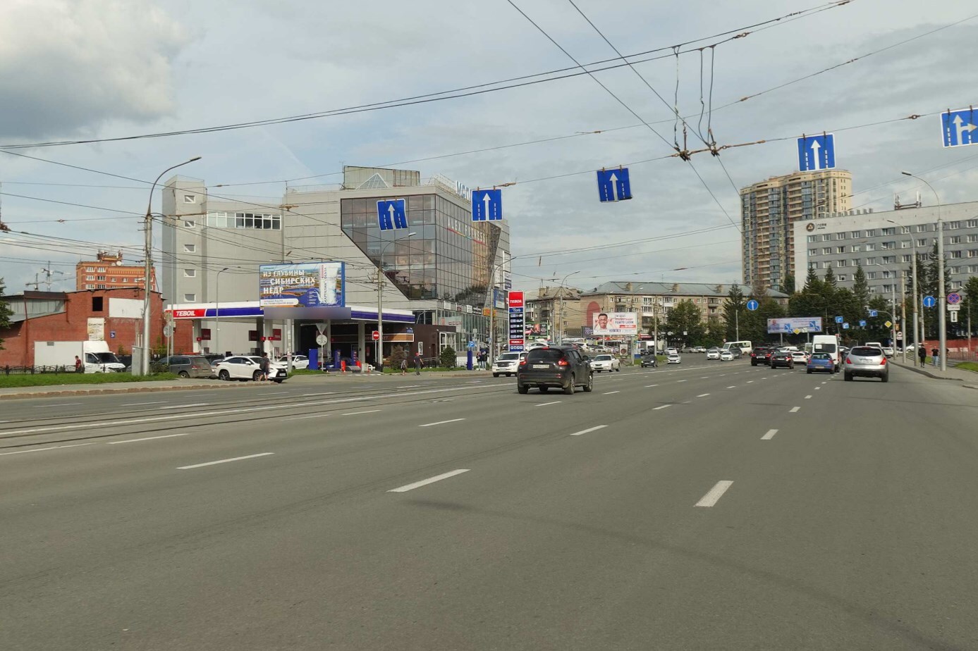 Фотография рекламного носителя, тип: Билборд 3x6, адрес: Дуси Ковальчук ул., д.416, Новосибирск, Новосибирская область, Россия. Сторона Б №1001332