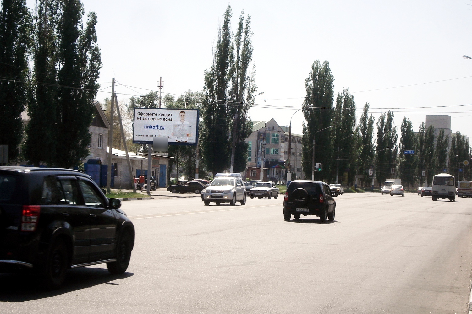 Фотография рекламного носителя, тип: Билборд 3x6, адрес: Ленинский пр-т. Х Рокоссовского ул., Воронеж, Воронежская область, Россия. Сторона Б №154573