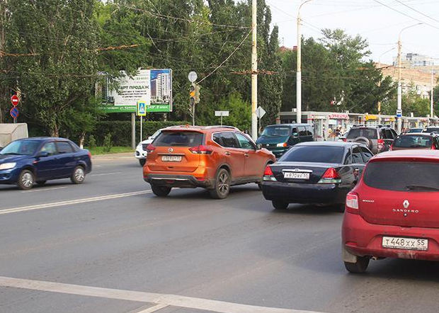 Фотография рекламного носителя, тип: Билборд 3x6, адрес: Красный Путь ул., Городок Водников, Омск, Омская область, Россия. Сторона Б №197401