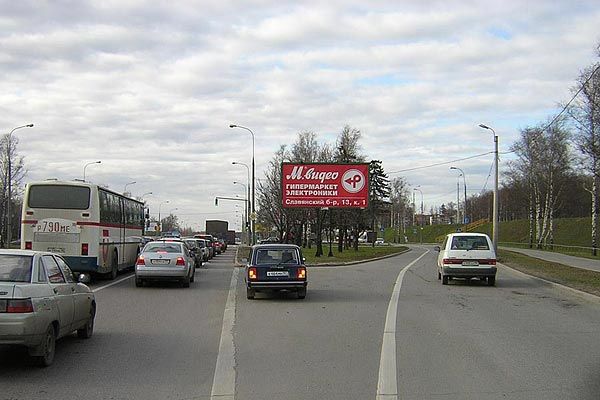 Фотография рекламного носителя, тип: Билборд 3x6, адрес: Минская ул., д.2, Москва, Россия. Сторона B №65609