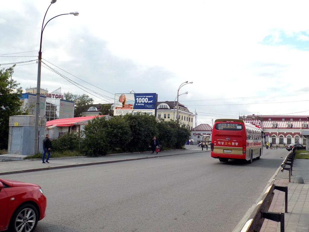Фотография рекламного носителя, тип: Билборд 3x6, адрес: Невьянский пер., Екатеринбург, Свердловская область, Россия. Сторона B №86737