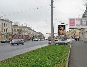 Фотография рекламного носителя, тип: Панель-кронштейн, адрес: Мира пр-т., д.25, Нижний Тагил, Свердловская область, Россия. Сторона А №1328742