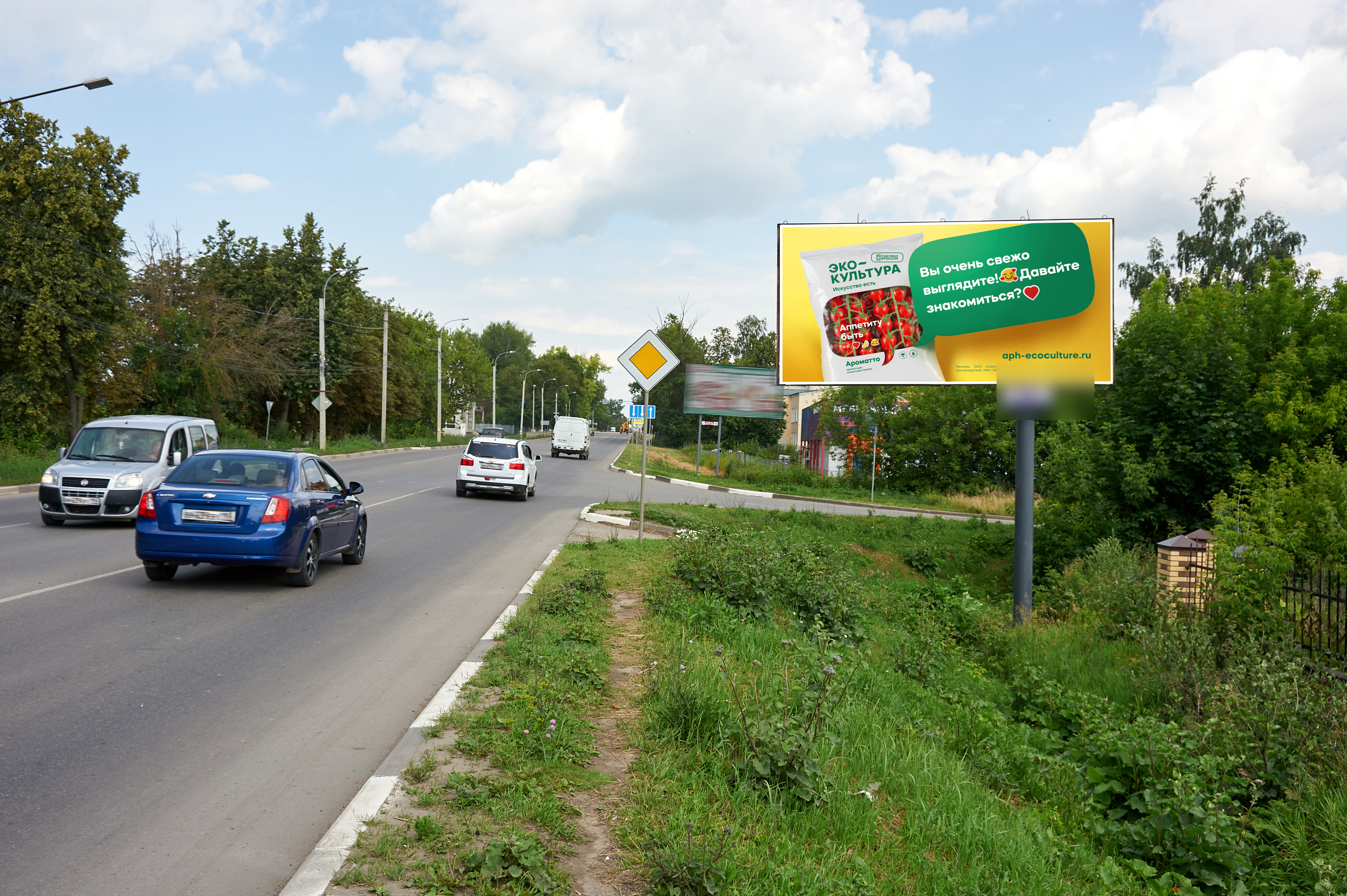 Фотография рекламного носителя, тип: Билборд 3x6, адрес: Мира ул., д.9, поз.1, Новомосковск, Тульская область, Россия. Сторона A №599195