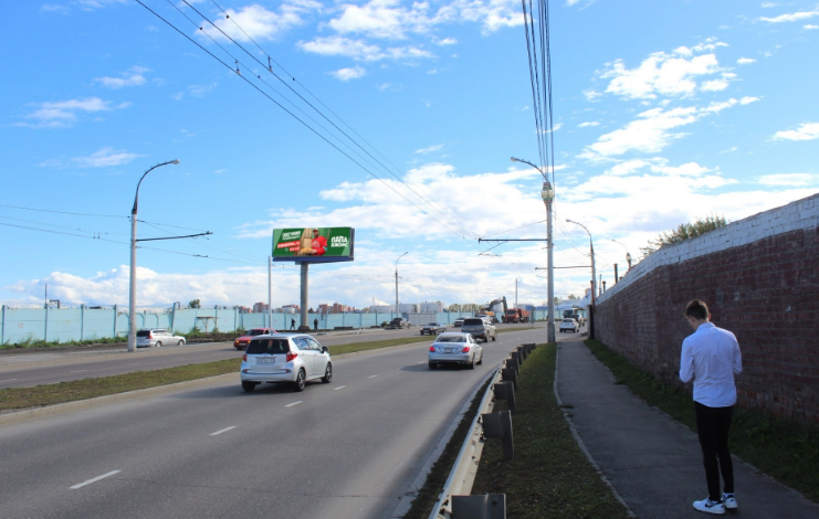 Фотография рекламного носителя, тип: Суперсайт 4x12, адрес: Ширямова ул., поз.1, Иркутск, Иркутская область, Россия. Сторона Б №157871