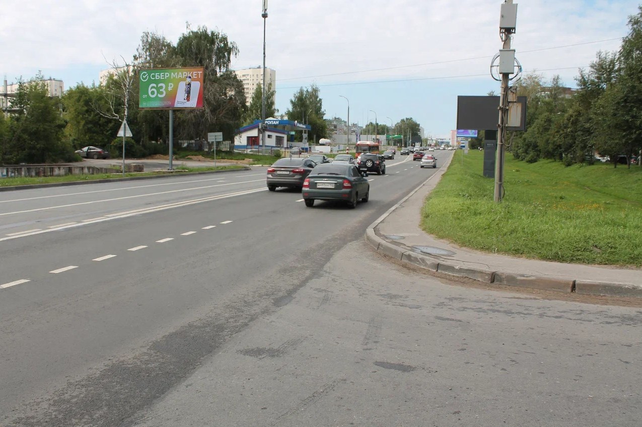 Фотография рекламного носителя, тип: Билборд 3x6, адрес: Казанское ш., д.18а, Нижний Новгород, Нижегородская область, Россия. Сторона B №1338079