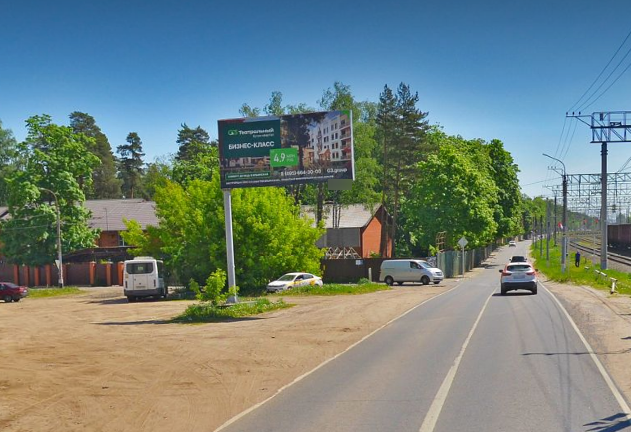 Фотография рекламного носителя, тип: Билборд 3x6, адрес: Ильинский пос., Московская ул., д.4/1, Раменское, Московская область, Россия. Сторона B №809239