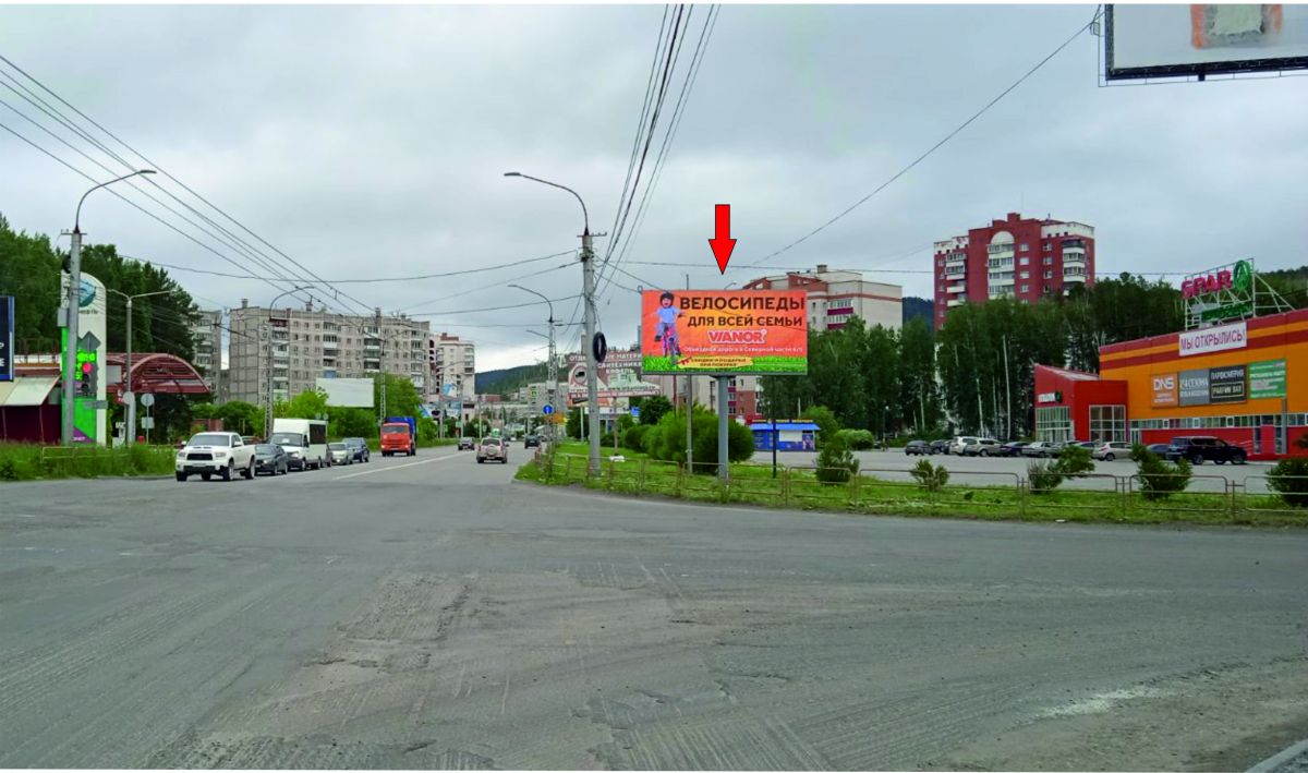 Фотография рекламного носителя, тип: Билборд 3x6, адрес: Октября пр., объездная дорога, Миасс, Челябинская область, Россия. Сторона A1-А10 №200363
