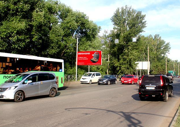 Фотография рекламного носителя, тип: Билборд 3x6, адрес: Академика Королева пр-т., д.32, Омск, Омская область, Россия. Сторона Б №617087