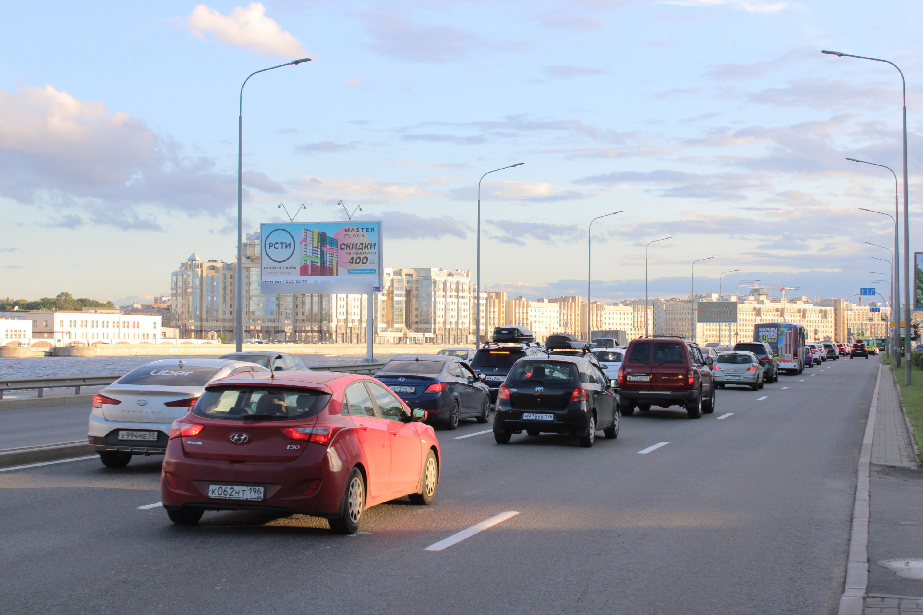 Фотография рекламного носителя, тип: Билборд 3x6, адрес: Свердловская наб., д.4Б, поз.2, Санкт-Петербург, Россия. Сторона Б №120886
